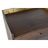 Cómoda Dkd Home Decor Preto Dourado Metal Catanho Escuro Madeira de Mangueira Moderno (70 X 45 X 92 cm)