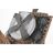 Cabaz Dkd Home Decor Picnic Natural Cinzento Madeira Vime (40 X 28 X 19 cm)
