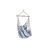 Cama de Rede Dkd Home Decor Riscas Azul Branco (100 X 60 X 135 cm)