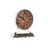 Tafelklok Dkd Home Decor 30 X 9,5 X 33 cm Natural Prateado Alumínio Madeira de Mangueira Tradicional