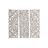 Decoração de Parede Dkd Home Decor Branco Madeira Mdf (30 X 2 X 90 cm) (60 X 2 X 90 cm)
