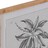 Pintura Dkd Home Decor Abeto Cristal Plantas Botânicas (50 X 65 X 2 cm) (4 Unidades)