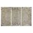 Decoração de Parede Dkd Home Decor Bege Resina (178 X 4 X 112 cm) (3 Peças)