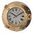 Relógio de Parede Dkd Home Decor Cristal Dourado Vintage Latão (23 X 7 X 23 cm)