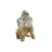 Figura Decorativa Dkd Home Decor Dourado Resina Multicolor Gorila (28,5 X 26,5 X 41 cm)