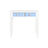 Consola Dkd Home Decor Castanho Corda Branco Azul Celeste Azul Marinho Madeira Mdf (80 X 40 X 75 cm)
