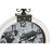 Relógio de Parede Dkd Home Decor 40 X 4 X 54 cm Cristal Ferro Madeira Mdf Mapa do Mundo (2 Unidades)