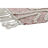 Tapete Dkd Home Decor Cor de Rosa Terracota Branco Franjas Urbana (120 X 180 X 1 cm)