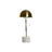 Lâmpada de Mesa Dkd Home Decor 25 X 25 X 58 cm Preto Dourado Metal Mármore 220 V 50 W