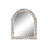 Espelho de Parede Home Esprit Branco Castanho Madeira de Mangueira Decapé Lapidado 75 X 4 X 90 cm