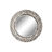 Espelho de Parede Home Esprit Branco Castanho Madeira de Mangueira Decapé Lapidado 90 X 4 X 90 cm
