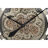 Relógio de Parede Home Esprit Dourado Cristal Ferro 80 X 10 X 86 cm