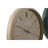 Relógio de Parede Home Esprit Verde Cor de Rosa Pvc Moderno 30 X 4 X 30 cm (2 Unidades)