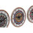 Tafelklok Home Esprit Cerâmica Mandala 16 X 1 X 16 cm