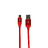 Cabo USB para Lightning Contact 2A 1,5 M Vermelho