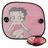 Chapéu de Sol Lateral Betty Boop BB1041P Cor de Rosa 2 Peças