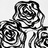 Capa nórdica Devota & Lomba Rosas Cama de 150 (240 x 220 + 45 cm)