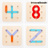 Jogo de Madeira para Formar Letras e Números Koogame InnovaGoods 27 Peças