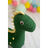 Peluche Crochetts Amigurumis Maxi Verde Dinossauro 78 X 103 X 29 cm