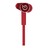 Auriculares de botão Hiditec Aken Bluetooth V 4.2 150 mAh Vermelho