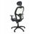 Cadeira de Escritório com Apoio para a Cabeça Jorquera Piqueras Y Crespo ALI600C Cinzento Escuro