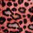 Almofada Laranja Leopardo 45 X 30 cm