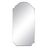 Espelho de Parede Preto Cristal Ferro 57,5 X 2 X 118 cm