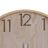 Relógio de Parede Natural Madeira 60 X 60 X 5,5 cm