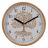 Relógio de Parede árvore Branco Natural Madeira Cristal 22 X 22 X 4,5 cm