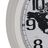 Relógio de Parede Mapa do Mundo Branco Preto Ferro 70 X 70 X 6,5 cm