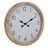 Relógio de Parede Branco Madeira 60 X 60 X 6,5 cm
