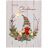 Pintura Natal Multicolor Madeira Tela 30 X 40 X 1,8 cm