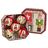 Bolas de Natal Multicolor Papel Polyfoam Quebra-nozes 7,5 X 7,5 X 7,5 cm (5 Unidades)