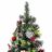 árvore de Natal Vermelho Multicolor Plástico Abacaxis 40 cm