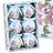 Bolas de Natal Multicolor Polyfoam Boneco de Neve 7,5 X 7,5 X 7,5 cm (6 Unidades)