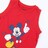 Pijama de Verão Mickey Mouse Vermelho 4 Anos
