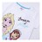 Camisola de Manga Curta Infantil Frozen Branco 5 Anos