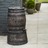 Suporte barril água da chuva aspeto madeira 45x28,5 cm castanho Nature