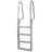  Escada de Piscina/cais com 4 Degraus Alumínio 170 cm