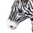 Peluche Brinquedo De Montar Zebra Preto E Branco Xxl