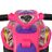 Moto 4 Para Crianças Com Som E Luz Rosa E Roxo