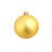 Bolas De Natal 100 Un. 6 Cm Dourado