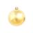 Conjunto de Bolas de Natal 100 pcs 6 cm Castanho/bronze/dourado