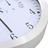 Relógio Parede C/ Higrómetro E Termómetro Quartzo 30 Cm Branco