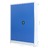 Armário De Escritório 90x40x140 Cm Metal Cinzento E Azul