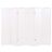 Biombos Dobrável Com 6 Painéis Estilo Japonês 240x170 Cm Branco