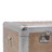 Caixa de Arrumação Madeira de Abeto Maciça 91x52x40 cm Castanho