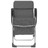Cadeiras de Campismo Dobráveis 2 pcs Alumínio Cinzento