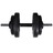 Suporte Barra Musculação C/ Conjunto Pesos e Barras 60,5 kg