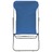 Cadeiras de Praia Dobráveis 2 pcs Aço e Tecido Oxford Azul